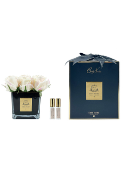 Букет/Композиция/Цветы SQUARE 9 ROSE blush blackБукет Cote Noire Черный / Золотой / Белый