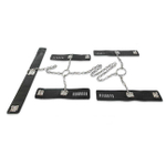 Набор для фиксации рук, ног и шеи (Цвет: черный)