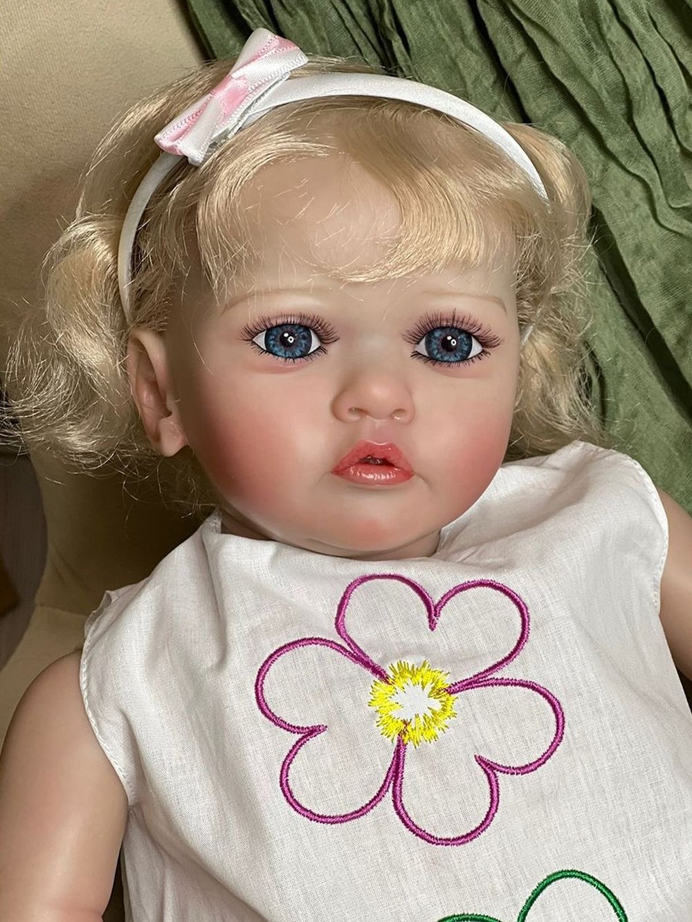 Кукла Реборн мягконабивная 60см в пакете (FA-833)