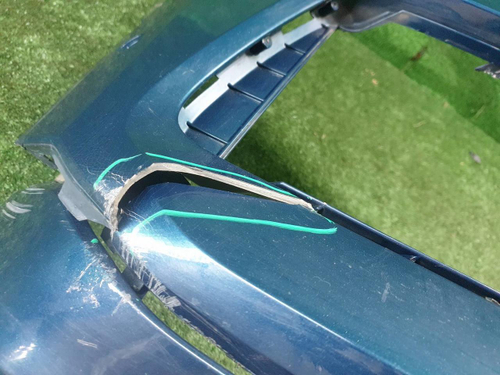 Бампер передний Audi Q8 (2018-2023)