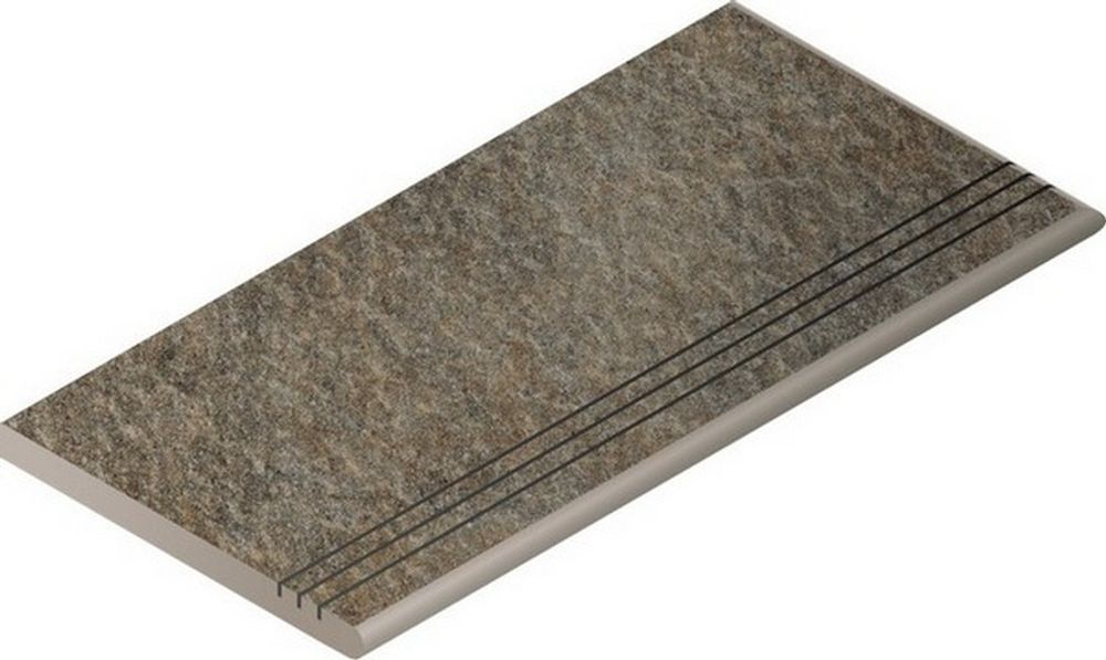 Ступень District Emerald Gradino Round Grip 30x60 Dx Уг.Прав.
