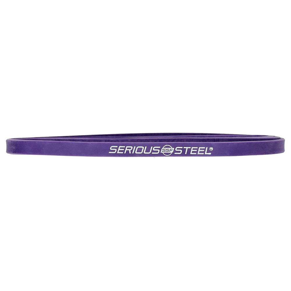 Serious Steel Fitness, Ремешок для сопротивления, 32 дюйма, фиолетовый, 1 шт.