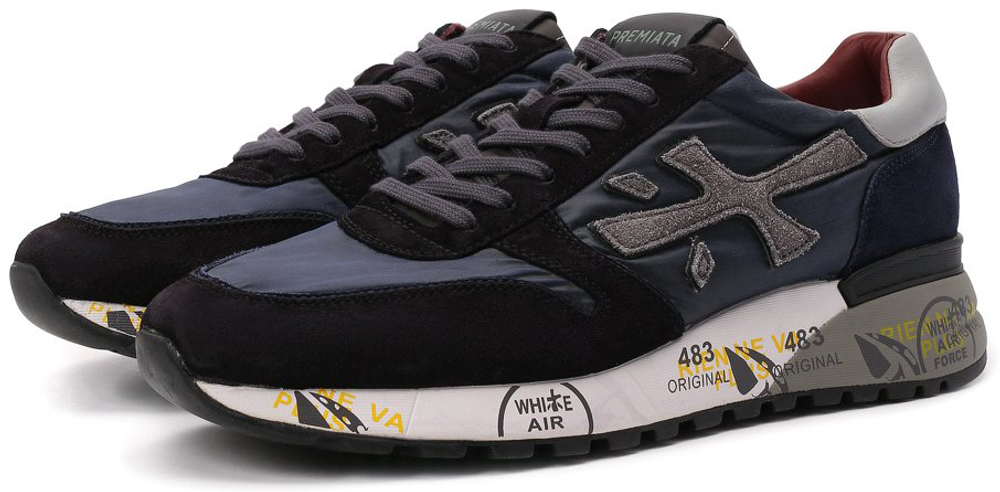 Premiata Mick 5027 Комбинированные черные