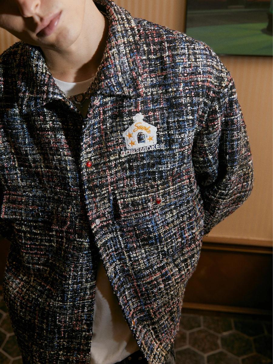 Куртка DONSMOKE Shortened Plaid Jacket