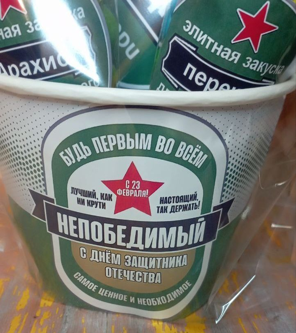 Подарочный мужской набор, шуточный, Настоящему мужчине