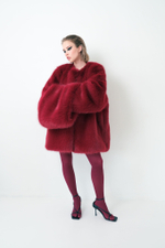 Шуба Old Money Red
