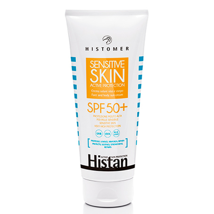 Солнцезащитный крем для чувствительной кожи SPF 50+ Histan HISTOMER (Хистомер) 200 мл