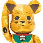 Дизайнерские игрушки BAPE(R) x BE@RBRICK 1000%, 2330114-608521497