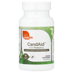 Zahler, CandAid™ с пробиотиками, 60 капсул