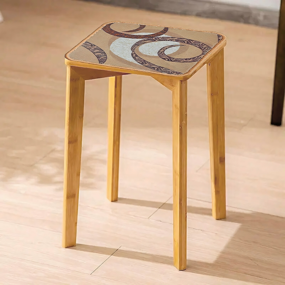 Коврик для табурета 35*38см Люксор Люкс Принт Ассорти