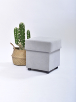 Пуф квадратный с крышкой