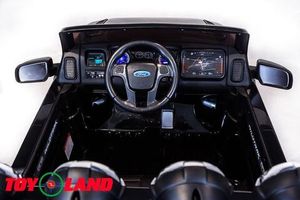Детский электромобиль Toyland Ford Ranger 2016 NEW черный фото №6