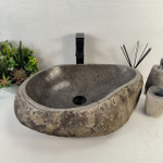Раковина из речного камня RS-62011 (57*47*15)