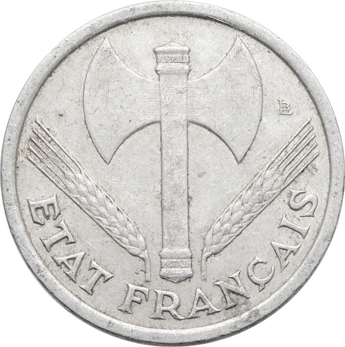 1 франк 1942 Франция XF