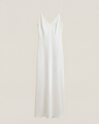 Платье комбинация "Богиня" в молочном