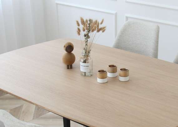 Стол обеденный Tammi 120*80 см (натуральный дуб)