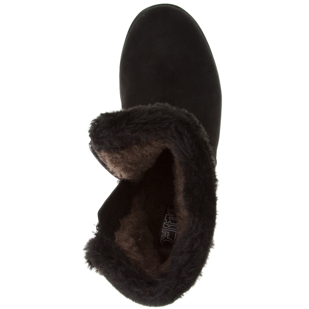 574401 Полусапожки женские черные