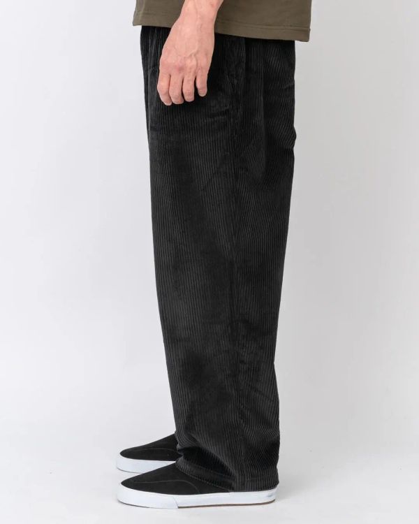 Брюки Looser Cord черные - фото 4