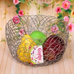 Фруктовница «Brownie» 22*10см паутинка серая