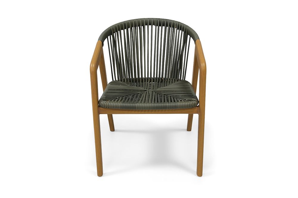 "Будапешт" стул из искусственного ротанга, цвет темно-серый