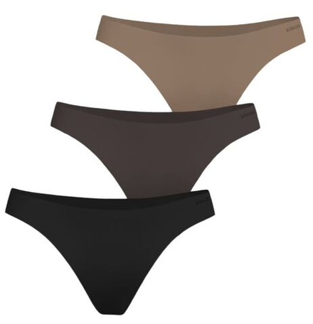 Спортивные трусы Bj_rn Borg Invisible Thong 3P - multicolor