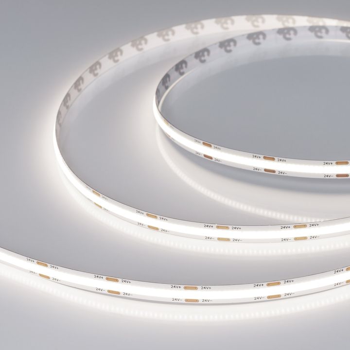 Светодиодная лента COB-X544-8mm 24V Day4000 (11.5 W/m, IP20, 5m) Arlight 031901(3)