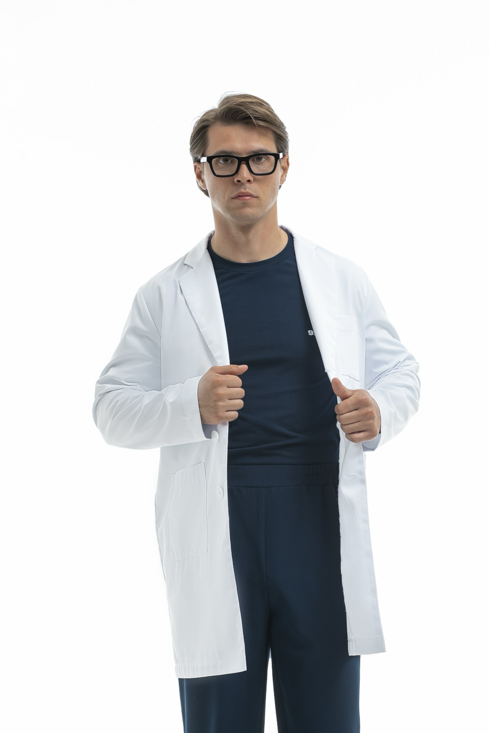 Костюм халат мужской Classic, лонгслив и брюки Balance