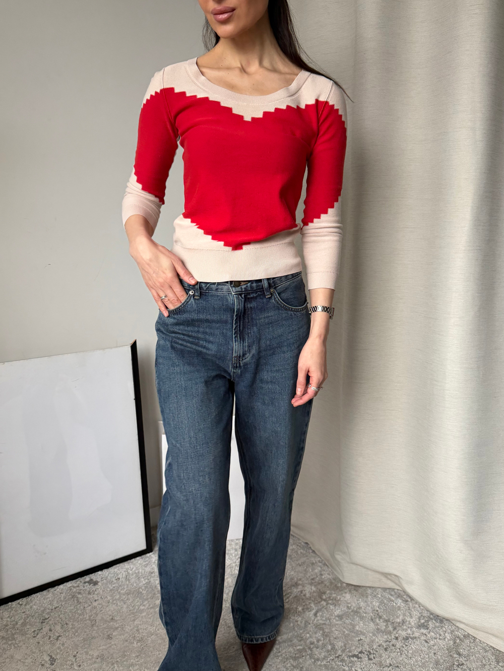 Хлопковый джемпер Sonia by Sonia Rykiel, S