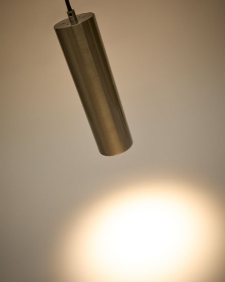 Подвесной светильник Andia из алюминия с серебристой окраской