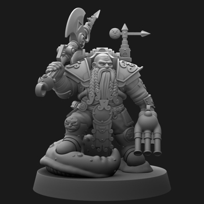 Kharadron Admiral/Drekki Flynt Proxy