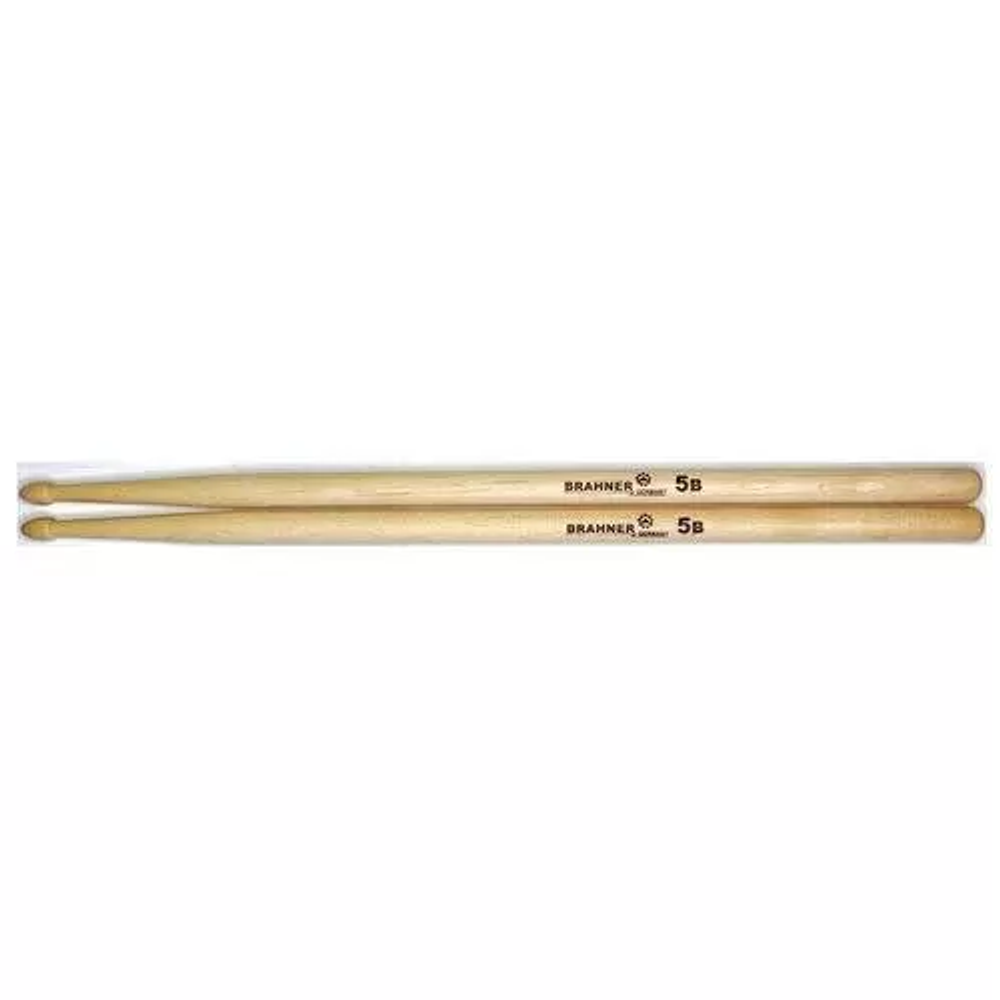 BRAHNER 5B Барабанные палочки, дуб, XL (16*406), наконечник Barrel.