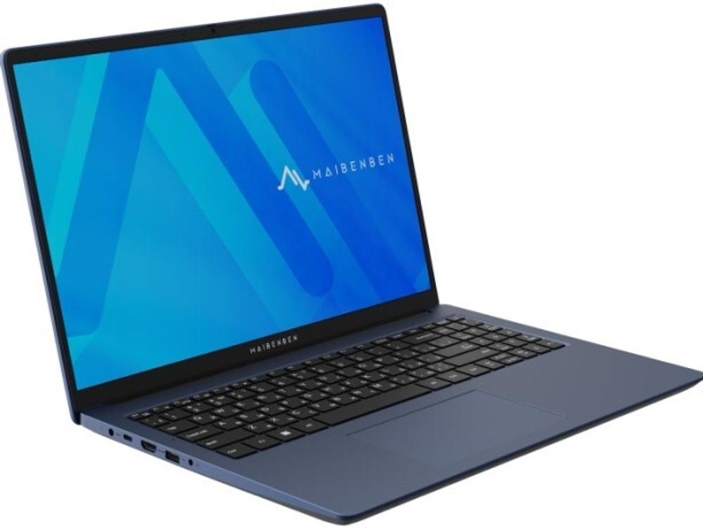 Ноутбук  Maibenben M657 16 ", Ryzen 7, 16 Гб RAM, 512 Гб SSD, Radeon Vega 8, Синий