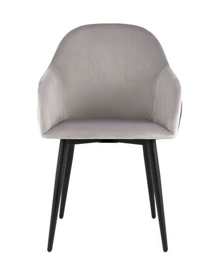 Стул Новел New велюр светло-серый