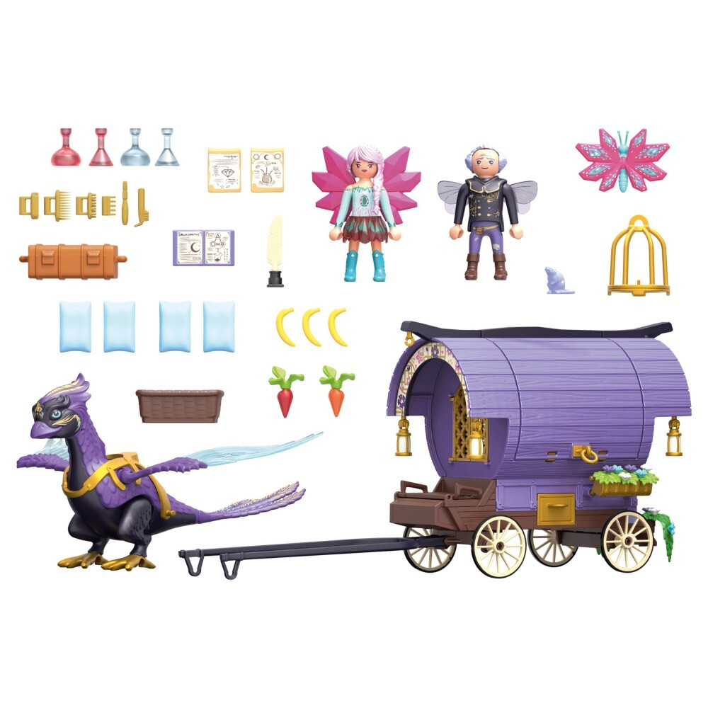 Playmobil - Коляска Феи Аюма с Фениксом 71031X / артикул   71031X  / GTIN 4008789710314