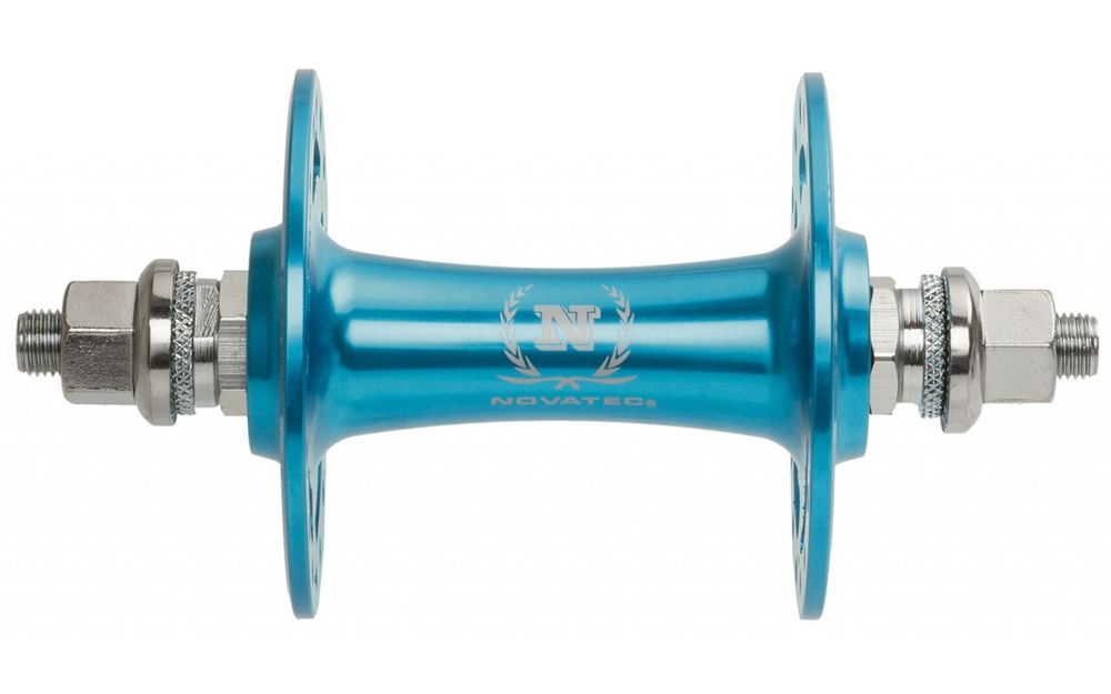 Втулка передняя для Track / Singlespeed / Fixie NOVATEC 32 отверстия, синяя
