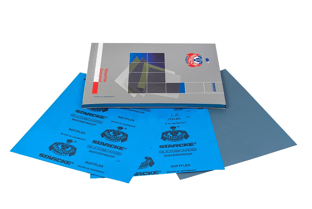 Наждачная бумага Р600 водостойкая Starcke 230*280мм 991А (упаковка 50шт)