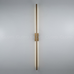 Бра Cloyd LINEAS-B W1 / выс. 100 см- 3000K - латунь (арт.20857)