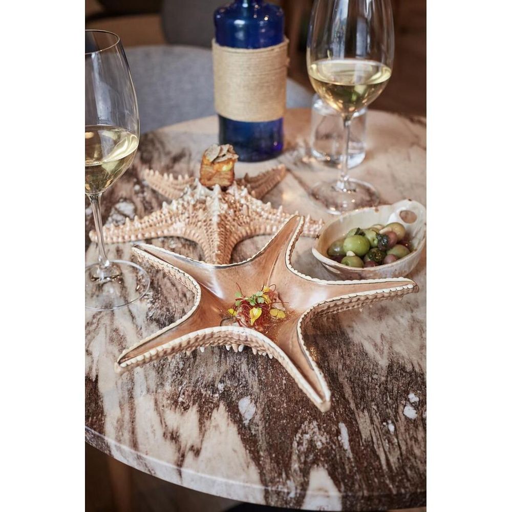 Блюдо для подачи 28*28 см h6 см 100 мл Звезда Pearl Starfish Frutti di Mare P.L. [1]