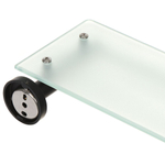 Полка для ванной мет-л, настен, 1 яр, 53х14.5х7 см, Y9-048