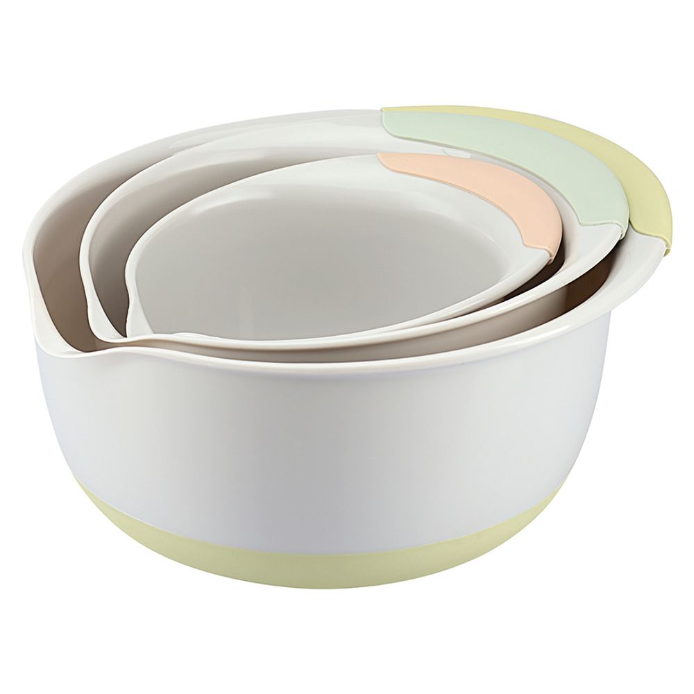 Набор емкостей для смешивания Mixy, пастель, 3 шт.
