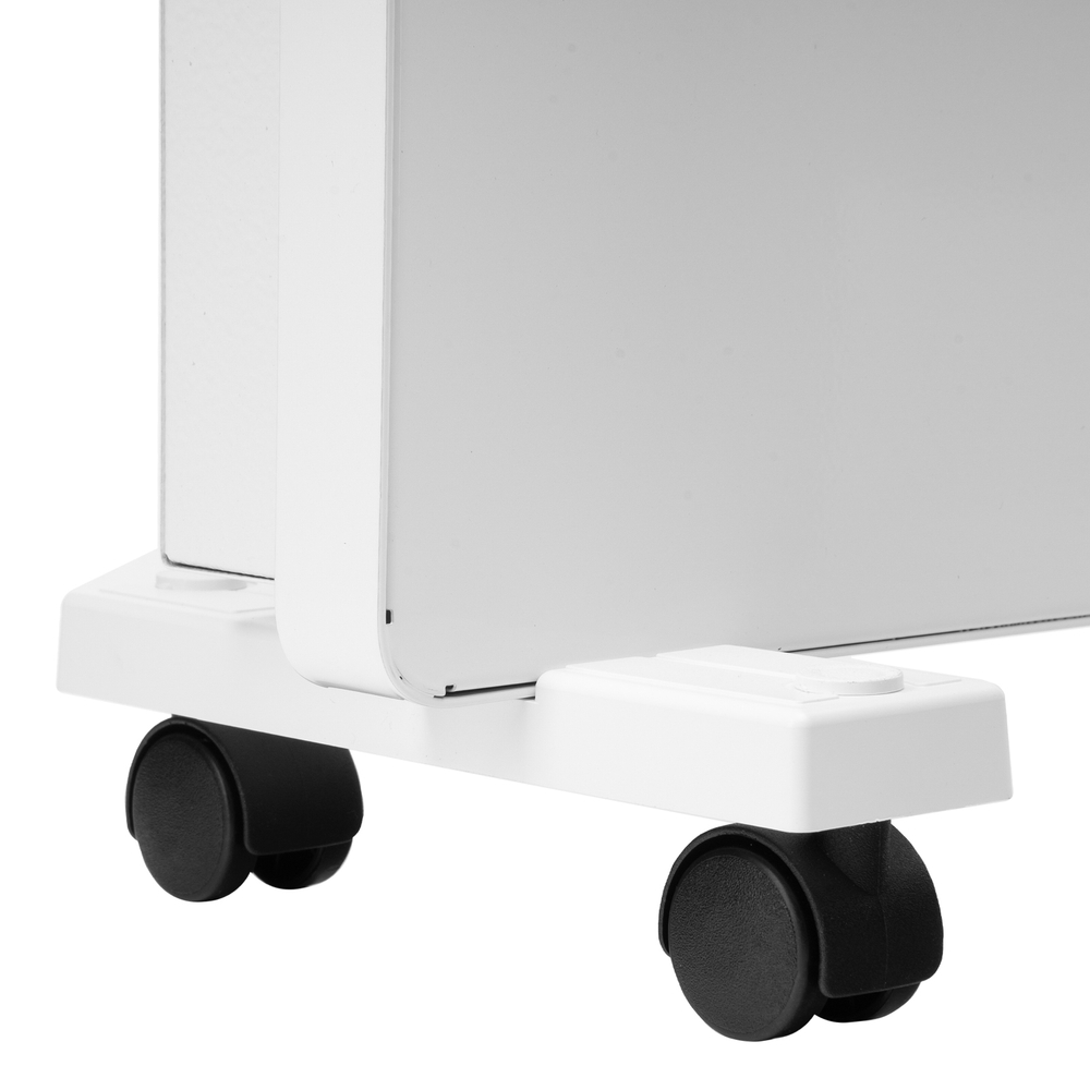 Конвектор электрический КМ-1000.1, 230 В, 1000 Вт, X-образный нагреватель, колеса, термостат MTX