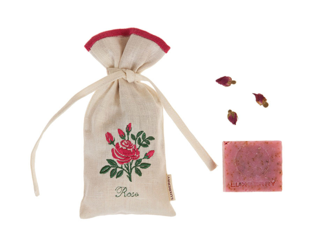 Ароматическое саше и мыло Luxberry Роза Португалия