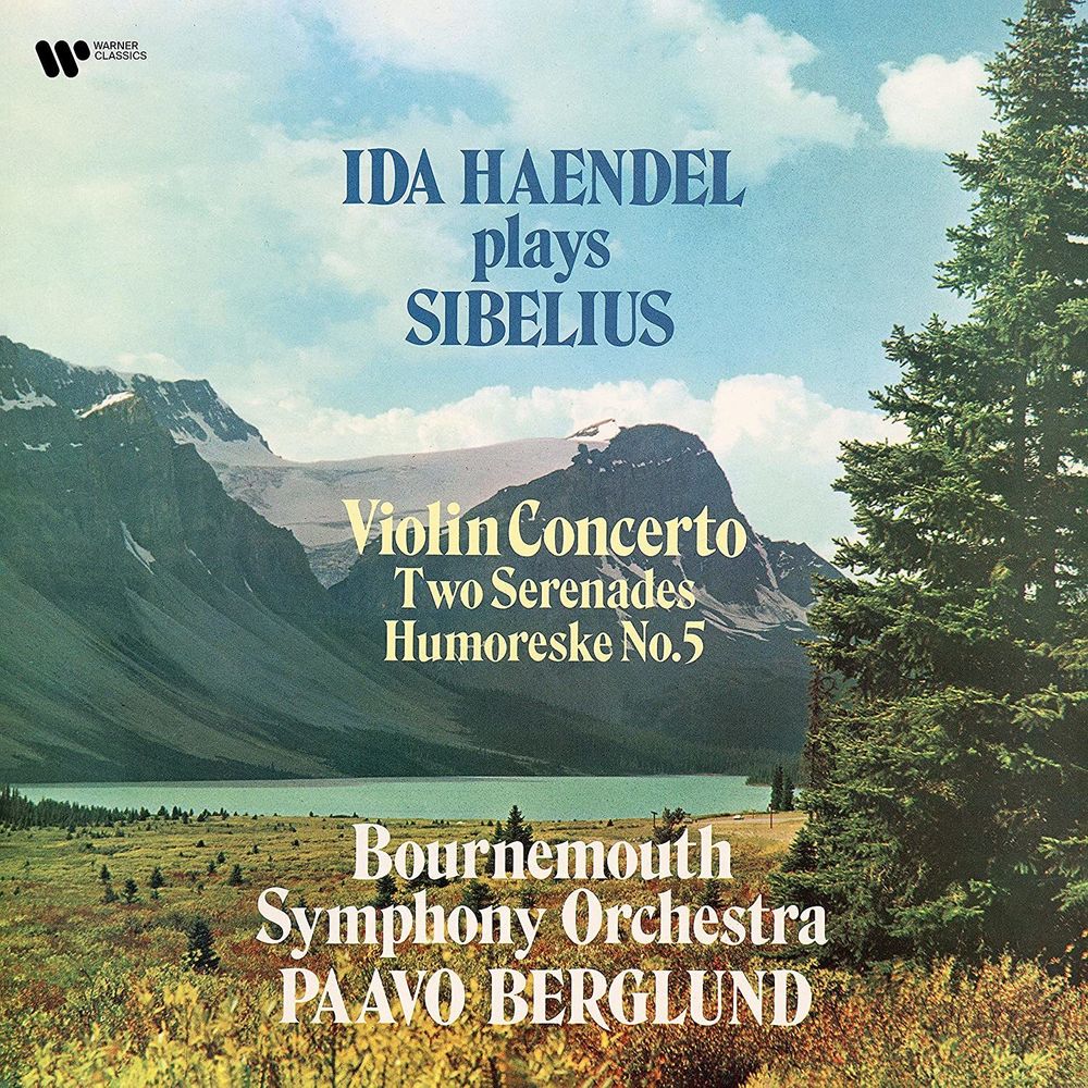Ida Haendel, Paavo Berglund, Bournemouth Orchestra / Sibelius: Violin Concerto, 2 Serenedes, Humoreske No. 5 (LP)
