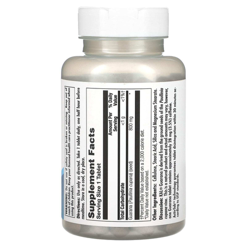 KAL, гуарана, 800 мг, 120 таблеток