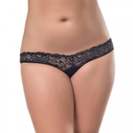 Стринги с доступом Black Bow, M