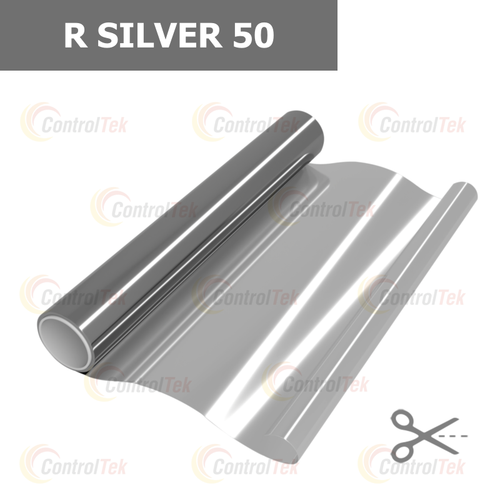 Пленка солнцезащитная R SILVER 50 ControlTek, (на отрез)