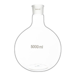 Колба плоскодонная, 5000 мл, шлиф 45/40