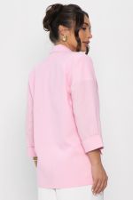 Пиджак льняной Мэрлин (розовый) Б15430-7М LT Collection