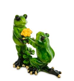 GAEM Art MN- 90 Фигурка «Пара лягушек - я вас люблю»