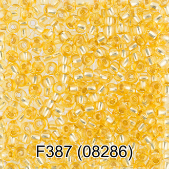 Бисер Чехия "GAMMA" круглый 6 10/0 2.3 мм F387 желтый ( 08286 )